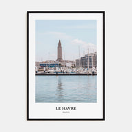Le Havre Portrait Color Poster