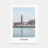 Le Havre Portrait Color Poster