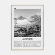 Leavenworth Travel B&W Poster