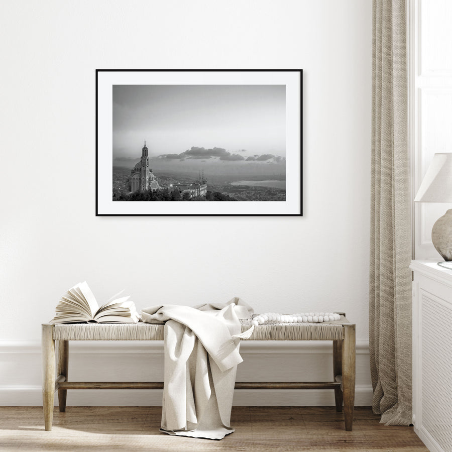 Lebanon Landscape B&W Poster