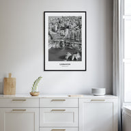 Lebanon Portrait B&W No 1 Poster