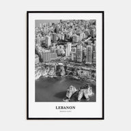 Lebanon Portrait B&W No 1 Poster