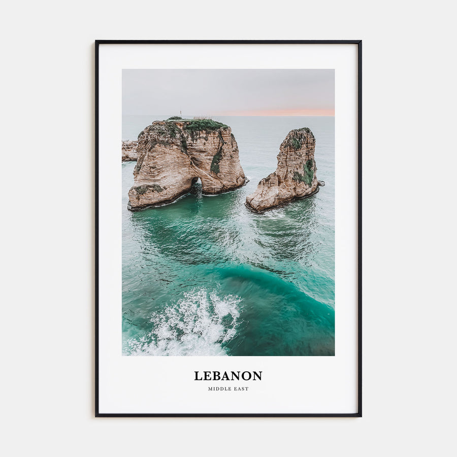 Lebanon Portrait Color Poster