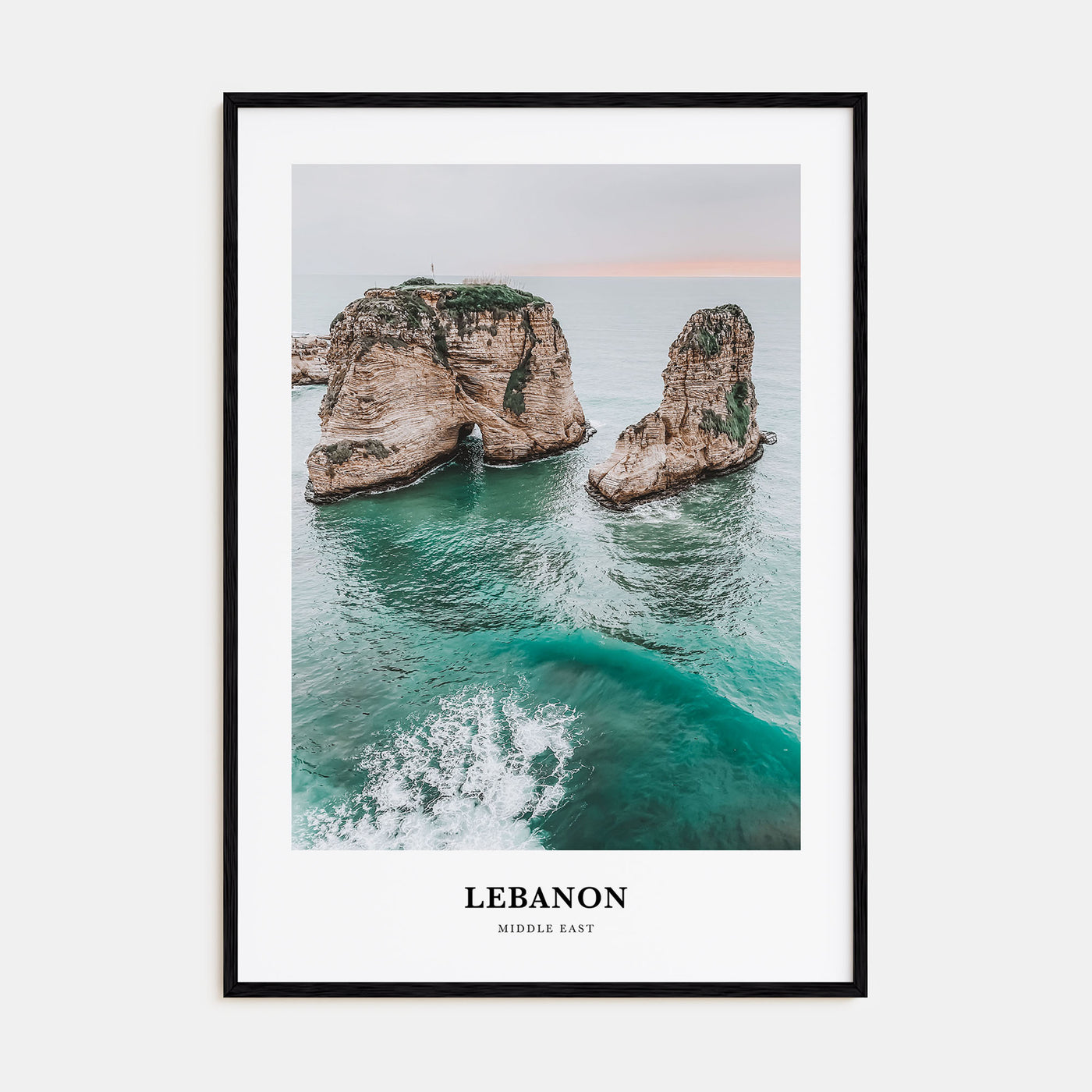Lebanon Portrait Color Poster