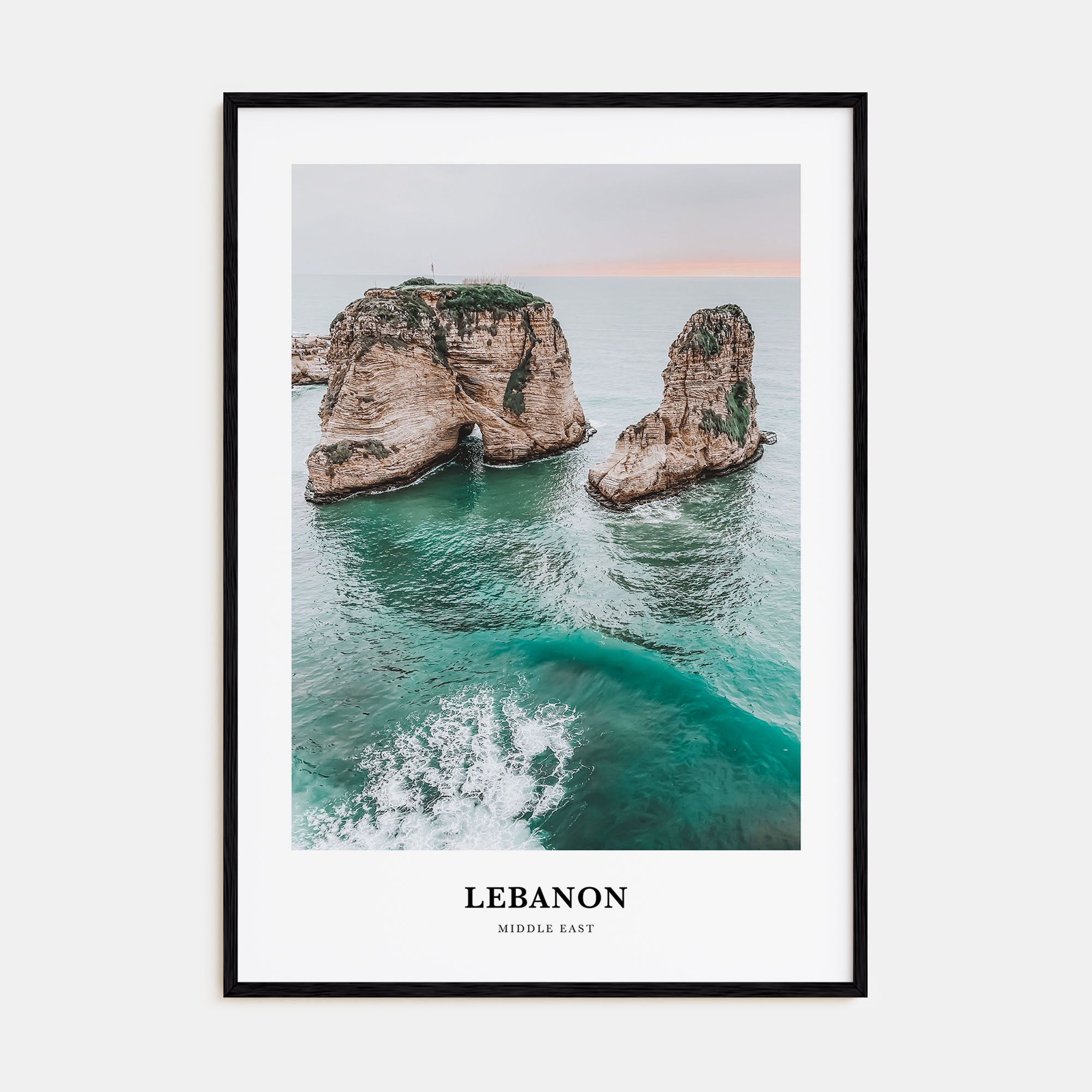 Lebanon Portrait Color Poster