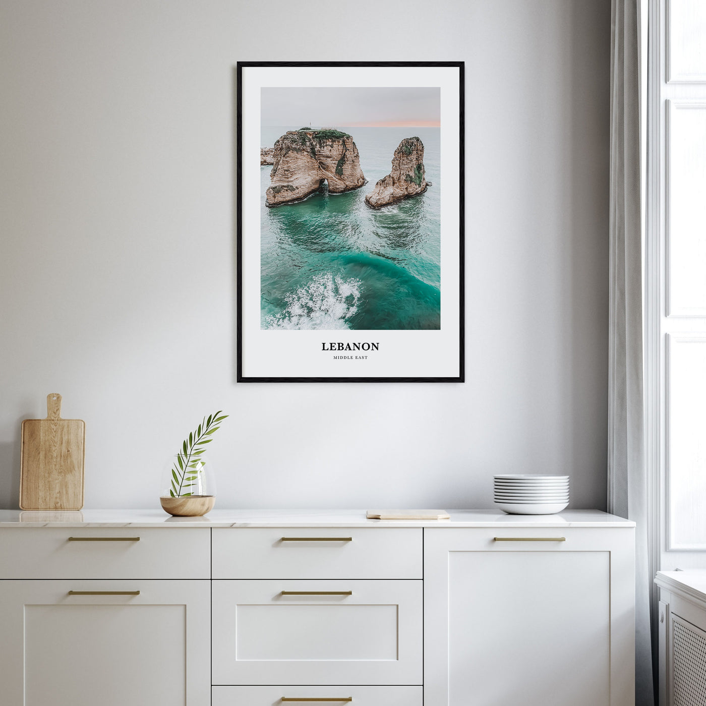 Lebanon Portrait Color Poster
