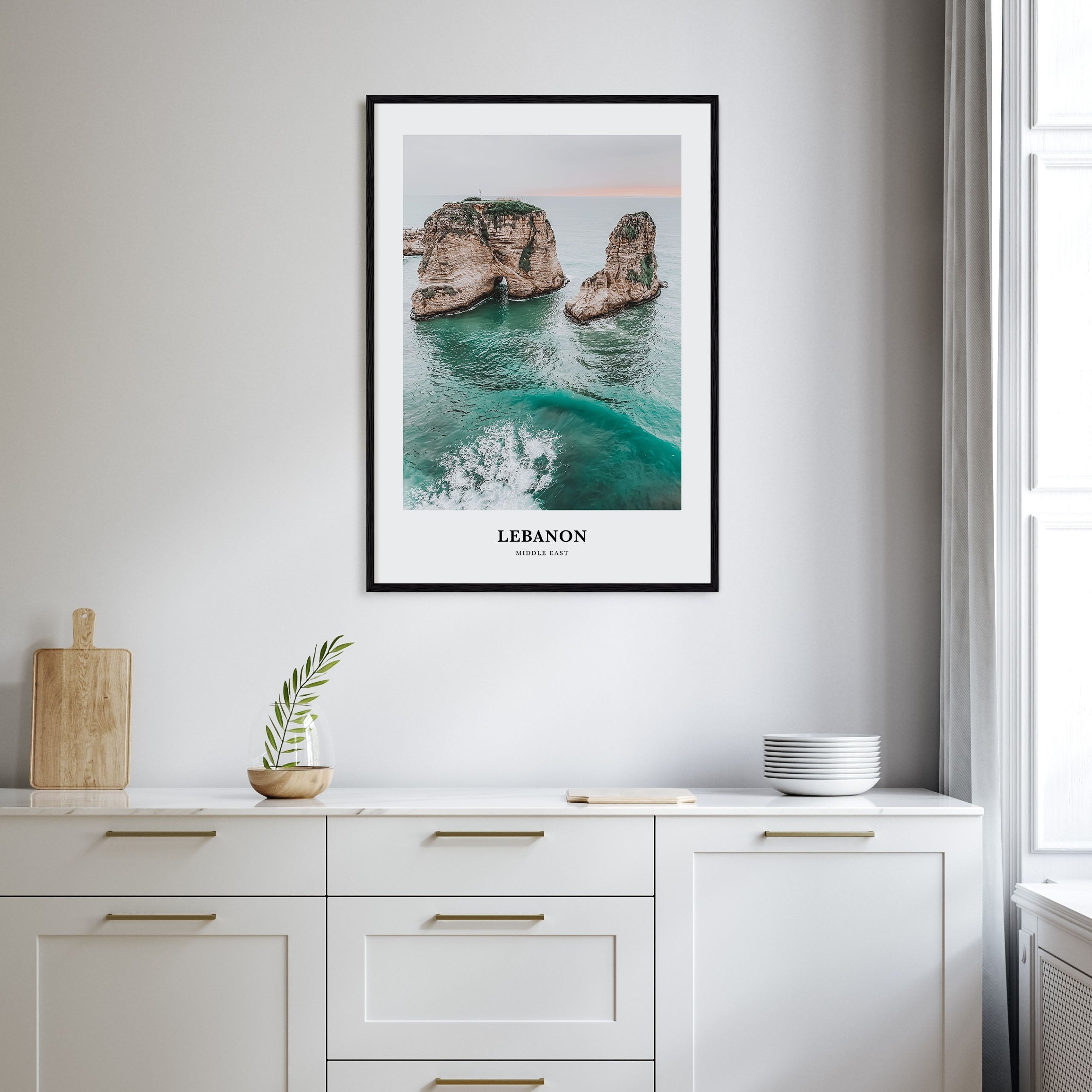 Lebanon Portrait Color Poster