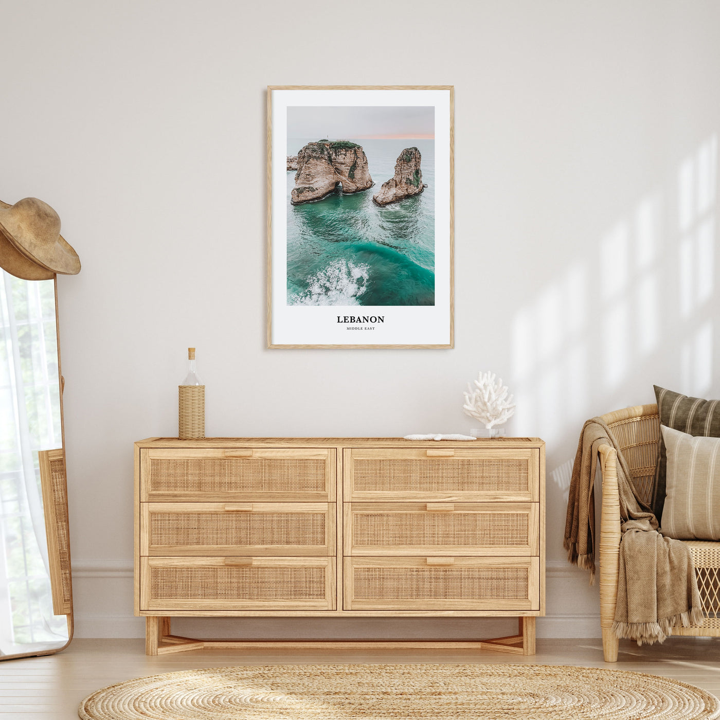Lebanon Portrait Color Poster