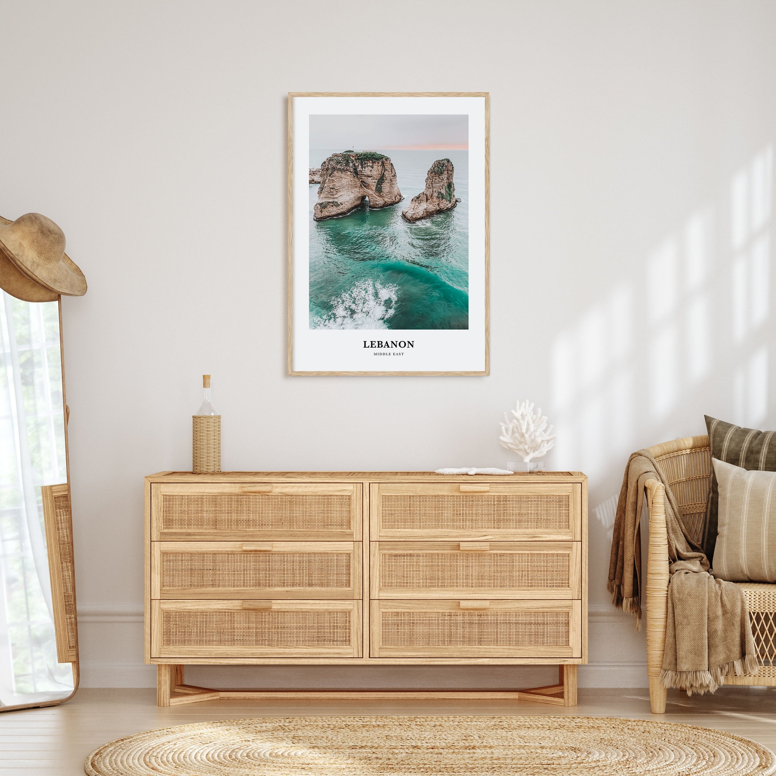Lebanon Portrait Color Poster