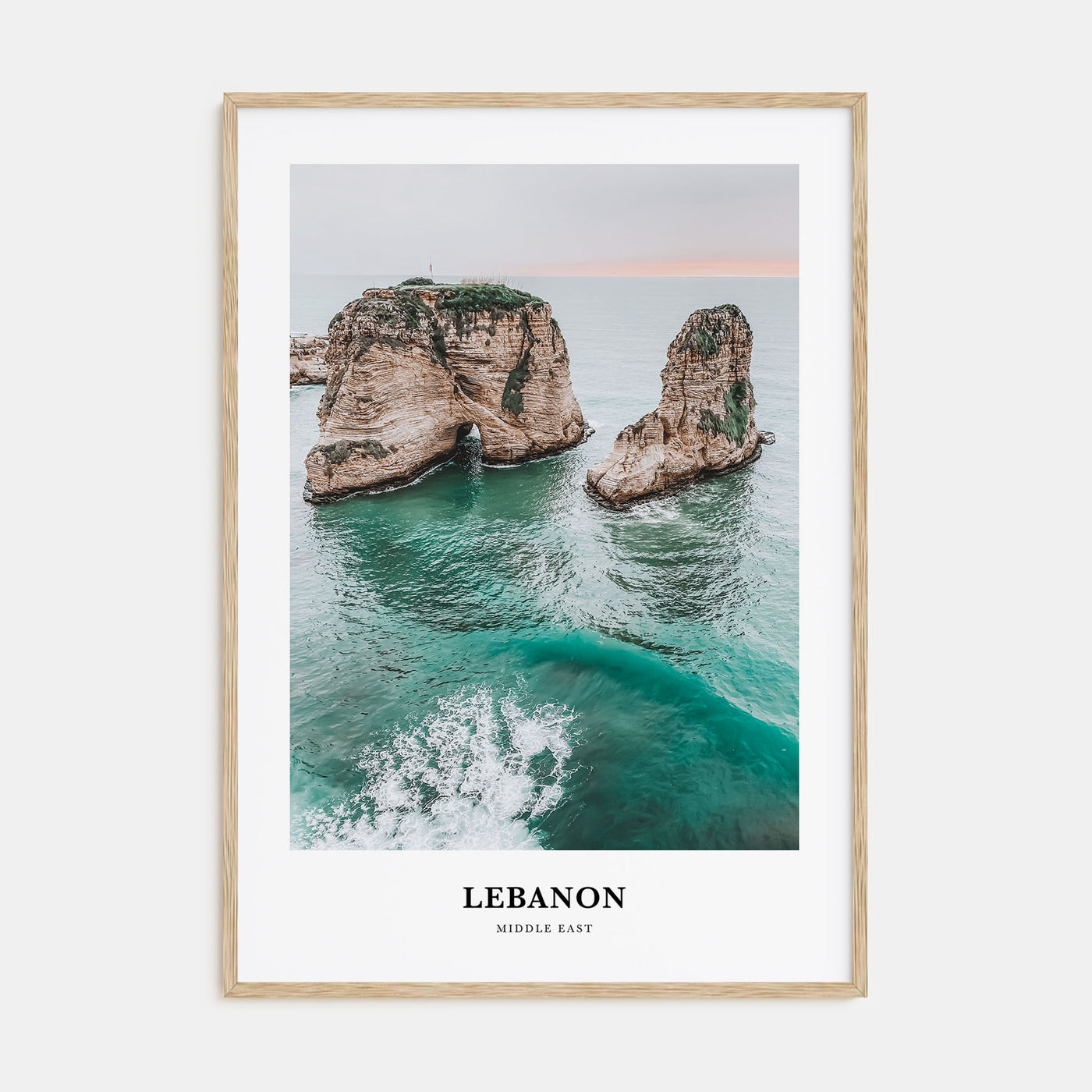 Lebanon Portrait Color Poster