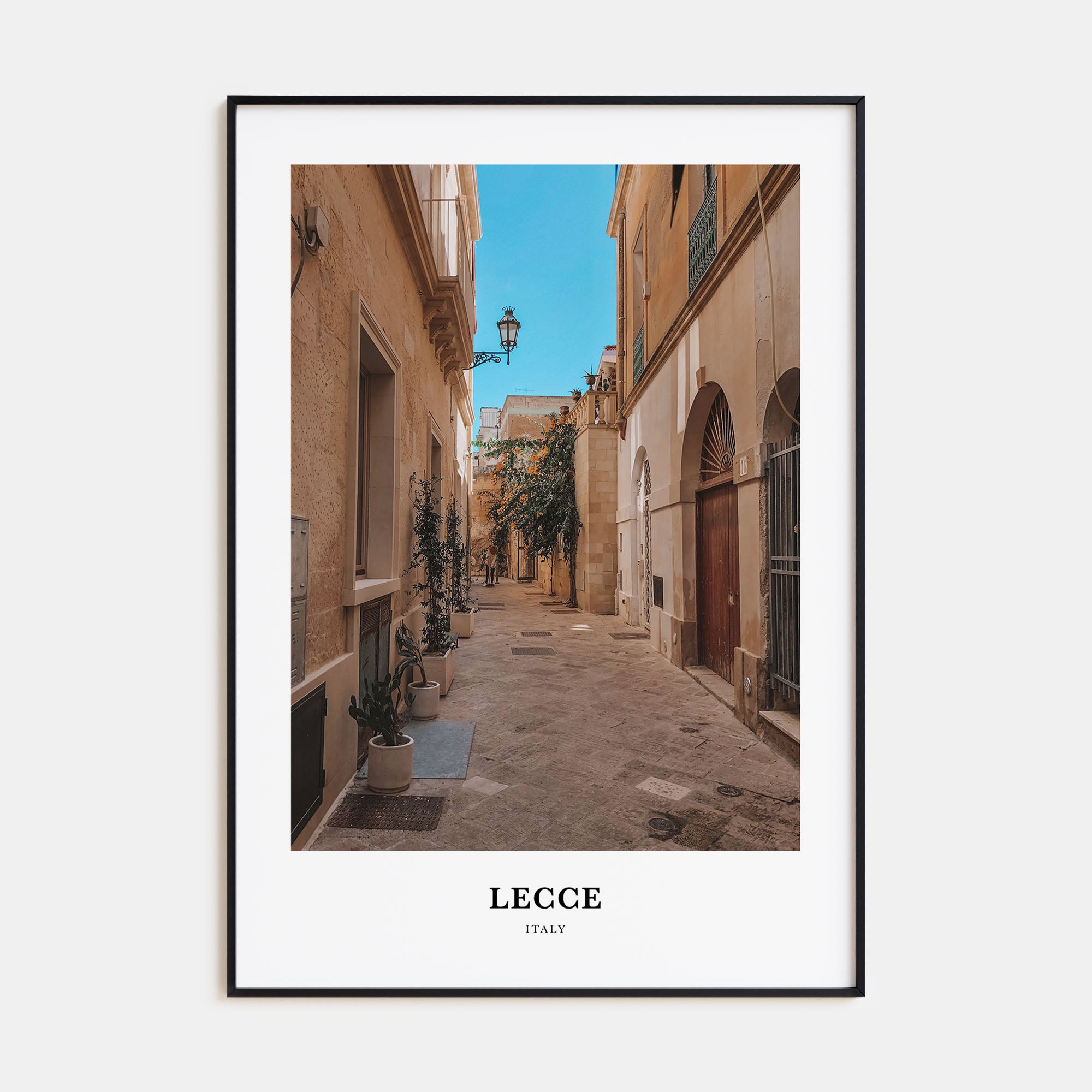 Lecce Portrait Color Poster