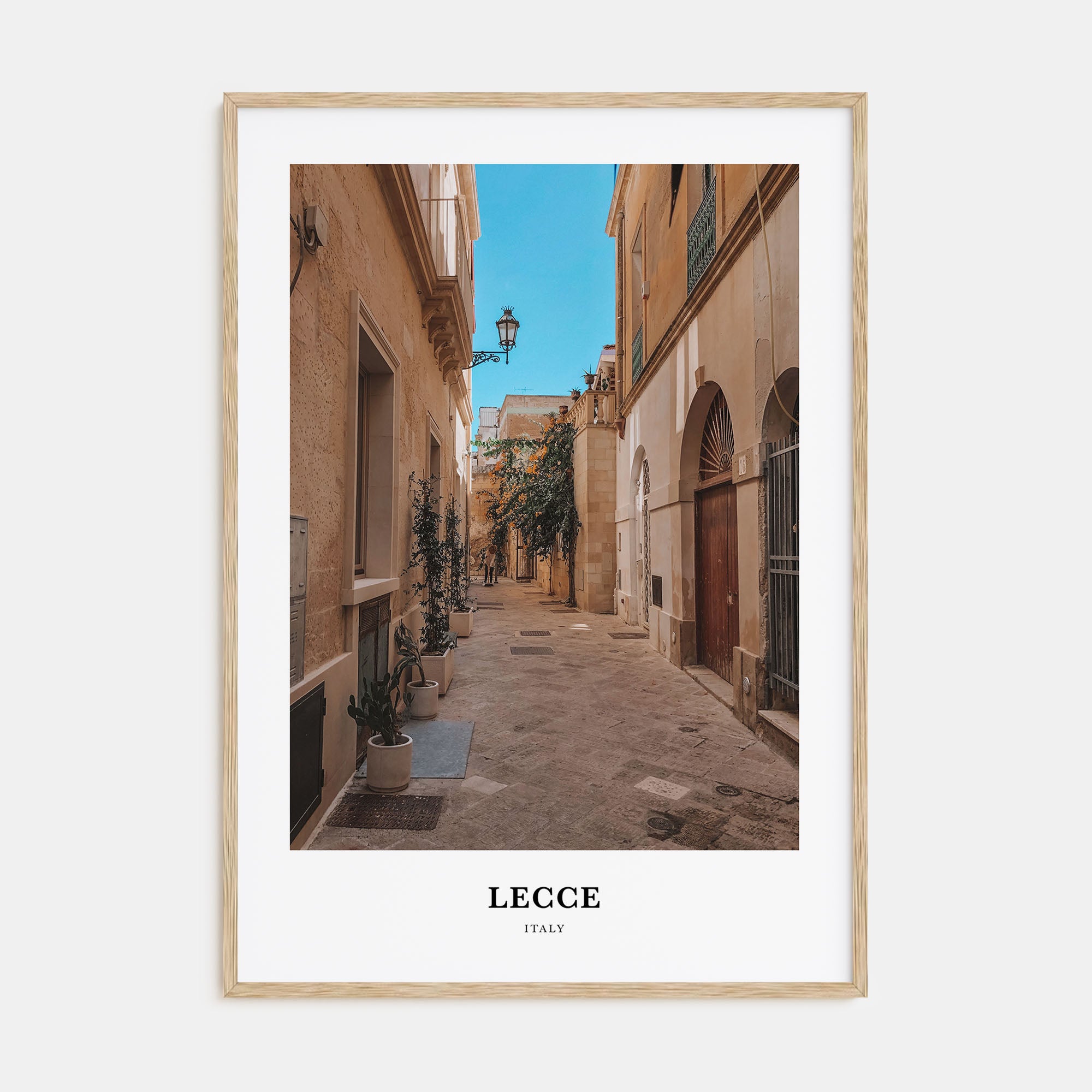 Lecce Portrait Color Poster