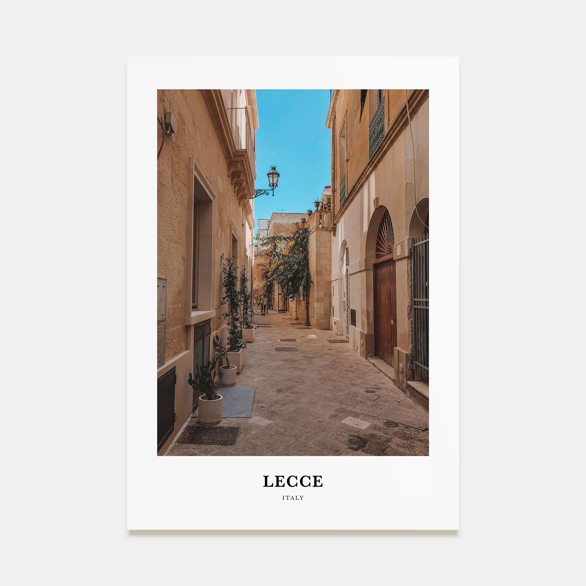 Lecce Portrait Color Poster