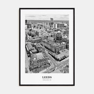 Leeds Portrait B&W Poster