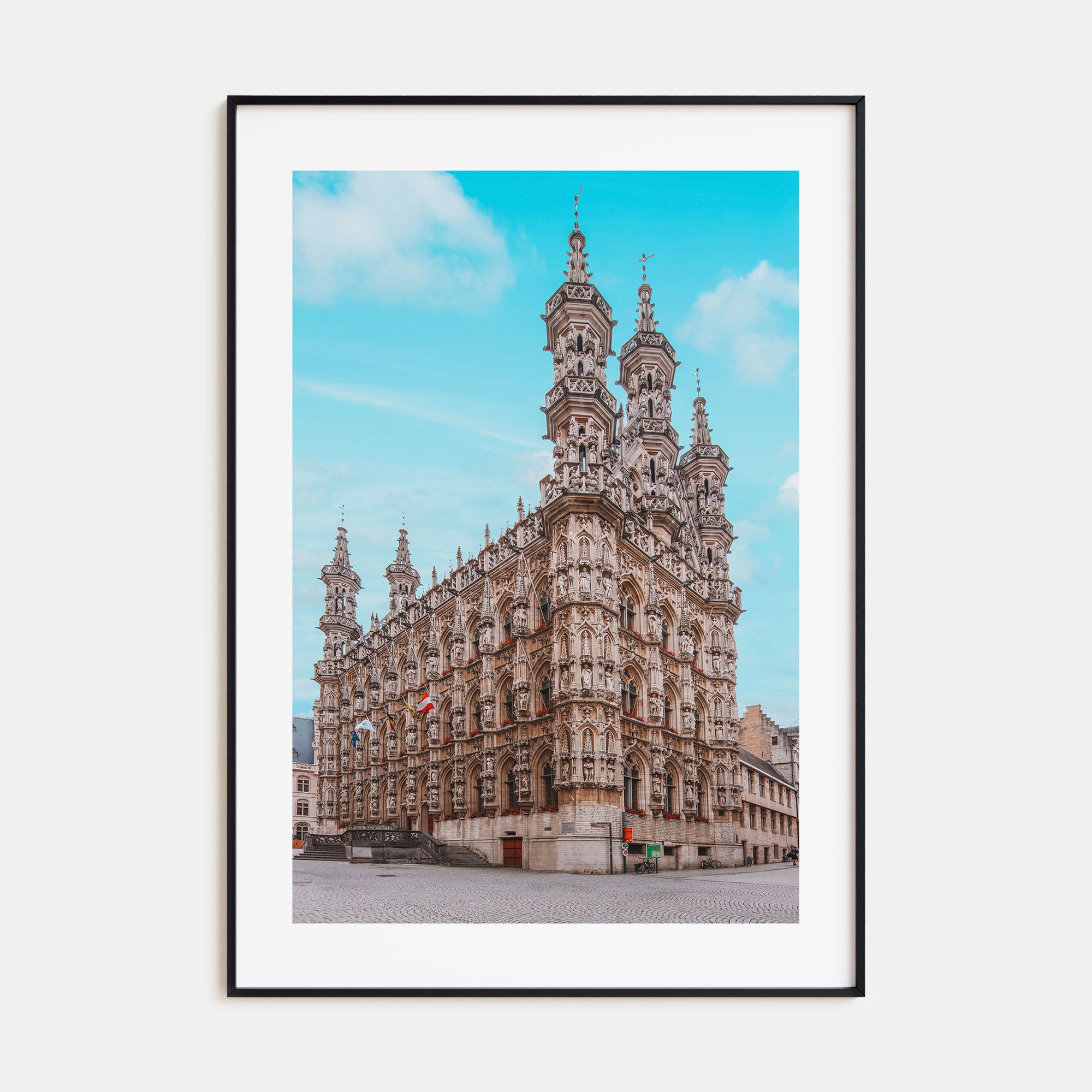 Leesburg Photo Color Poster