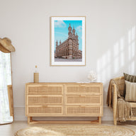 Leesburg Photo Color Poster