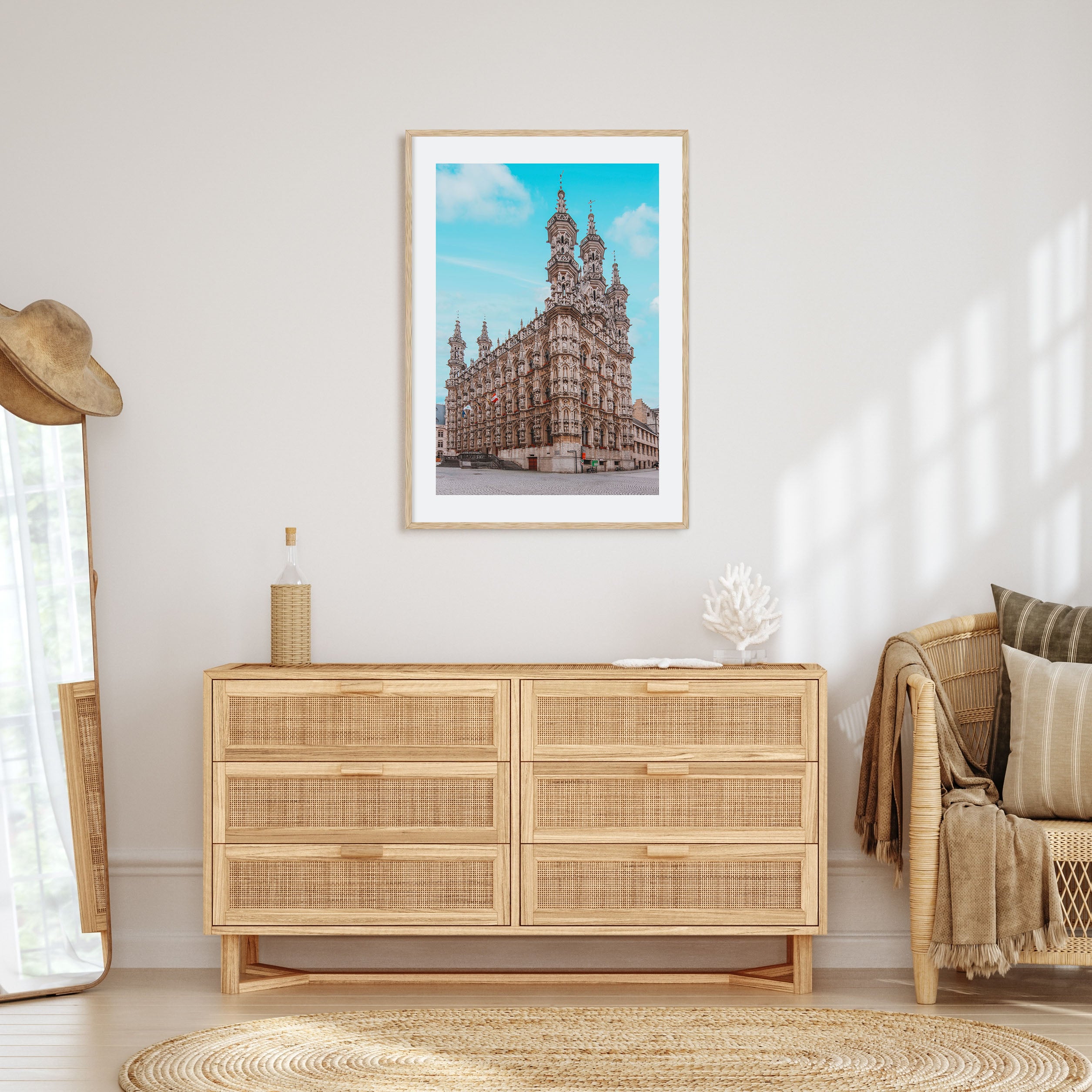 Leesburg Photo Color Poster