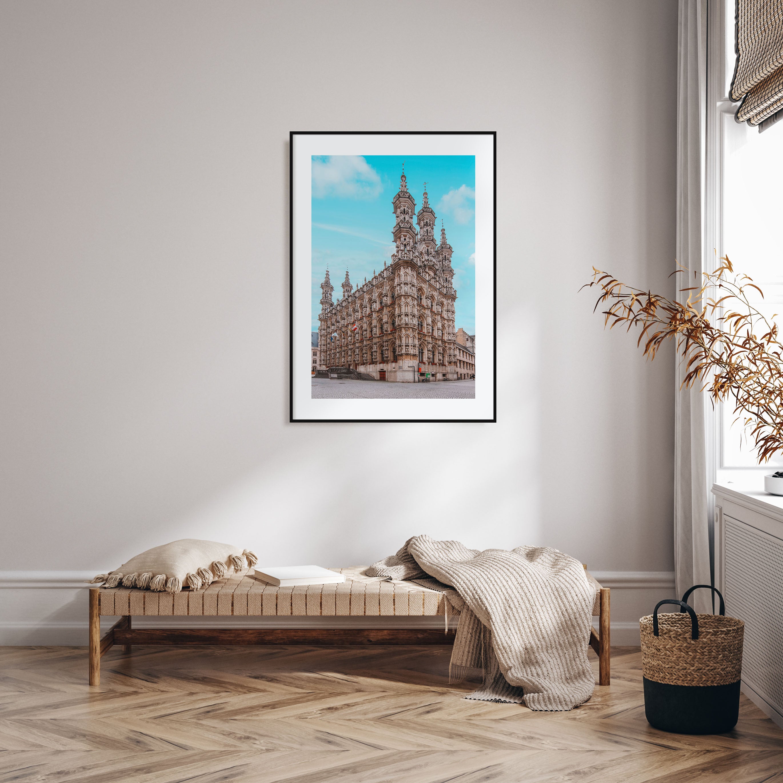 Leesburg Photo Color Poster