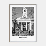 Leesburg Portrait B&W Poster
