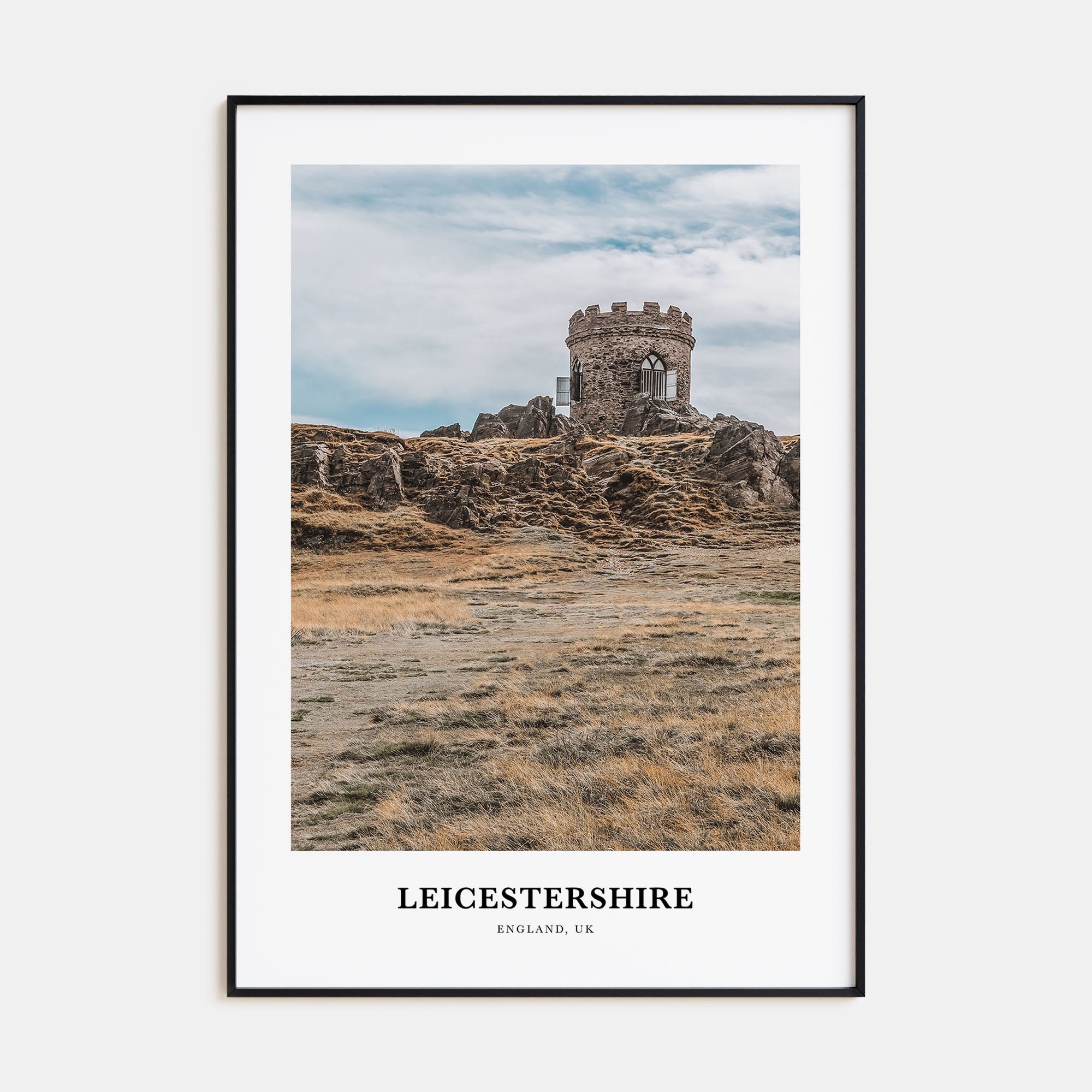 Leicestershire Portrait Color Poster