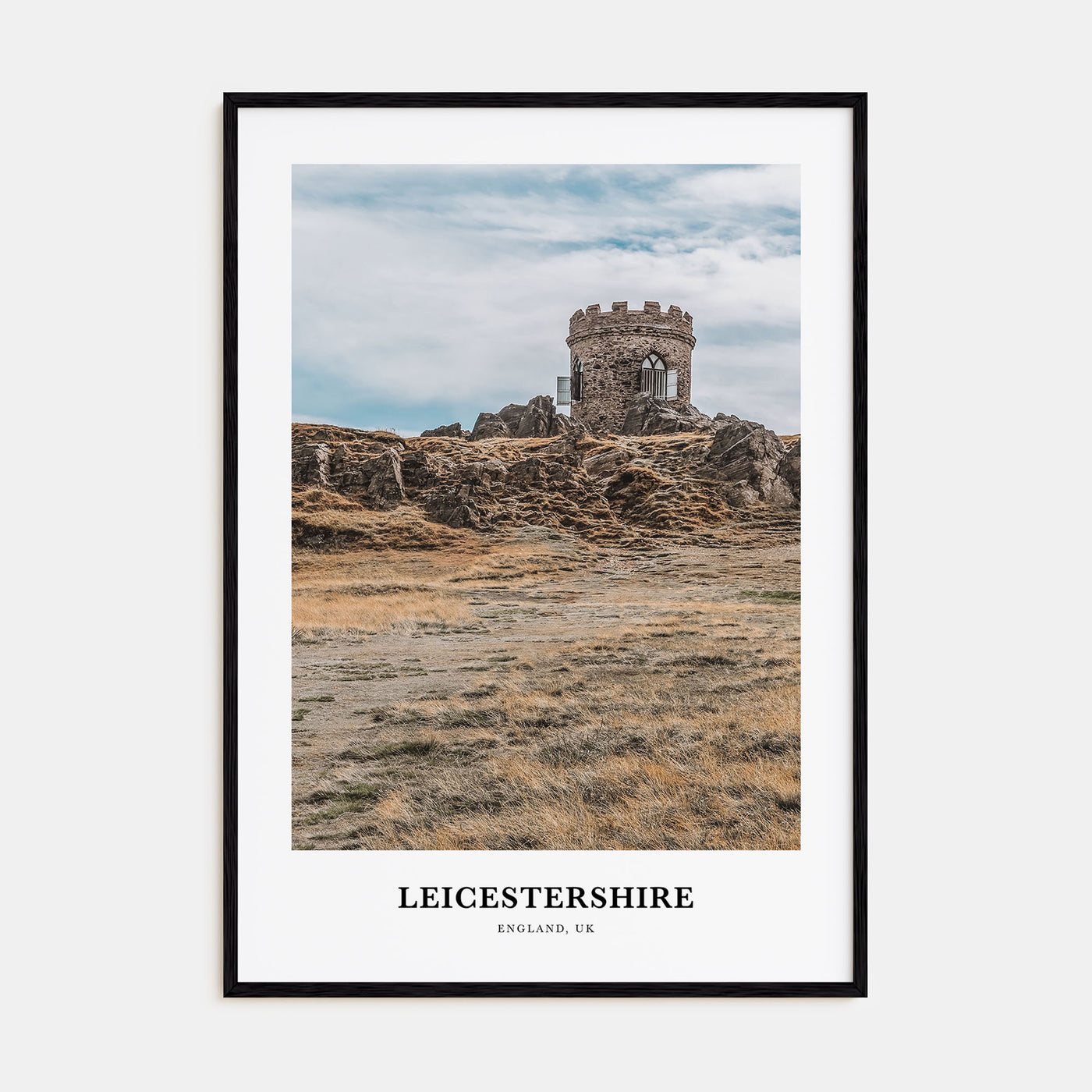 Leicestershire Portrait Color Poster