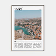Lemnos Travel Color Poster