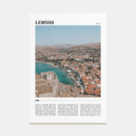Lemnos Travel Color Poster