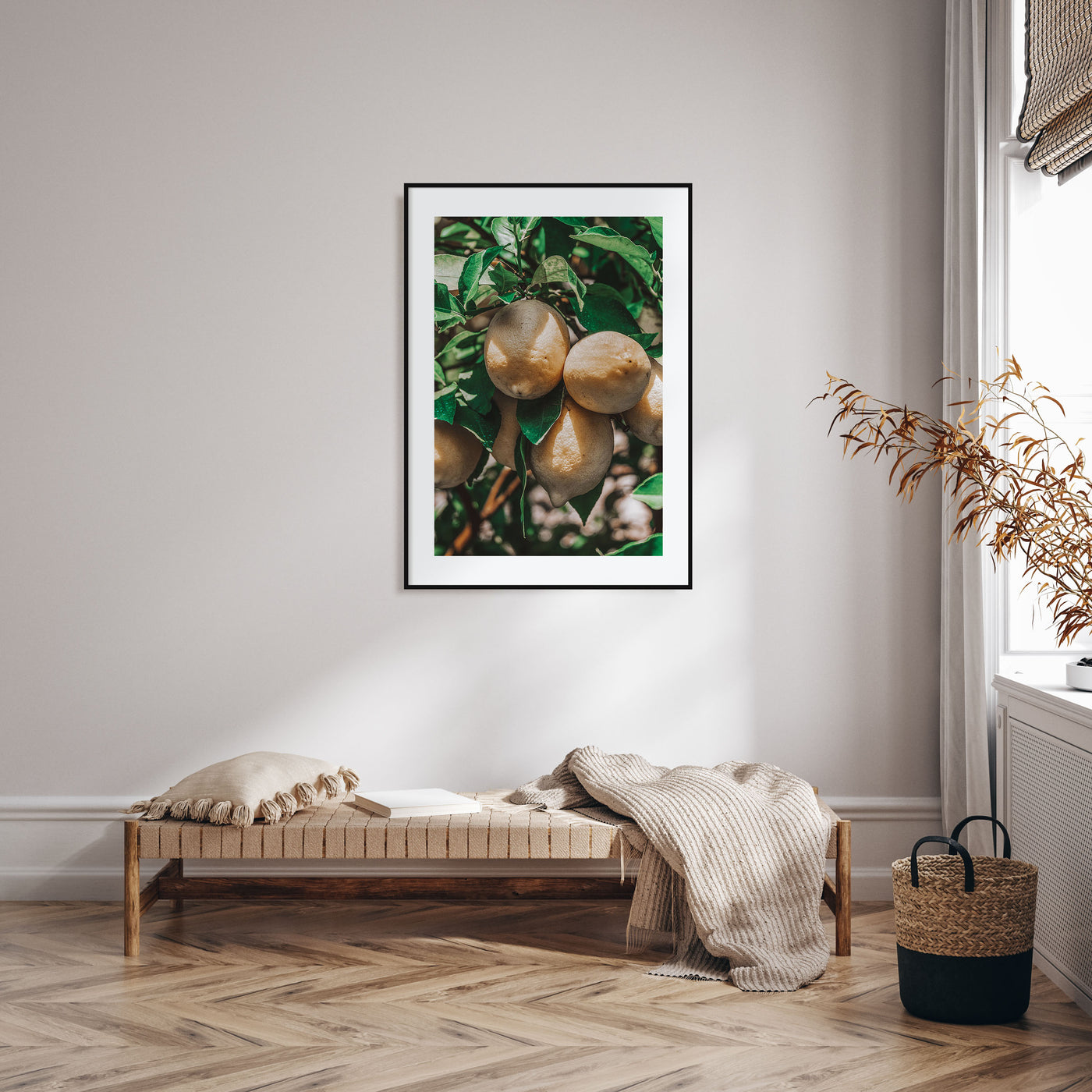 Lemon Tree Photo Color Poster