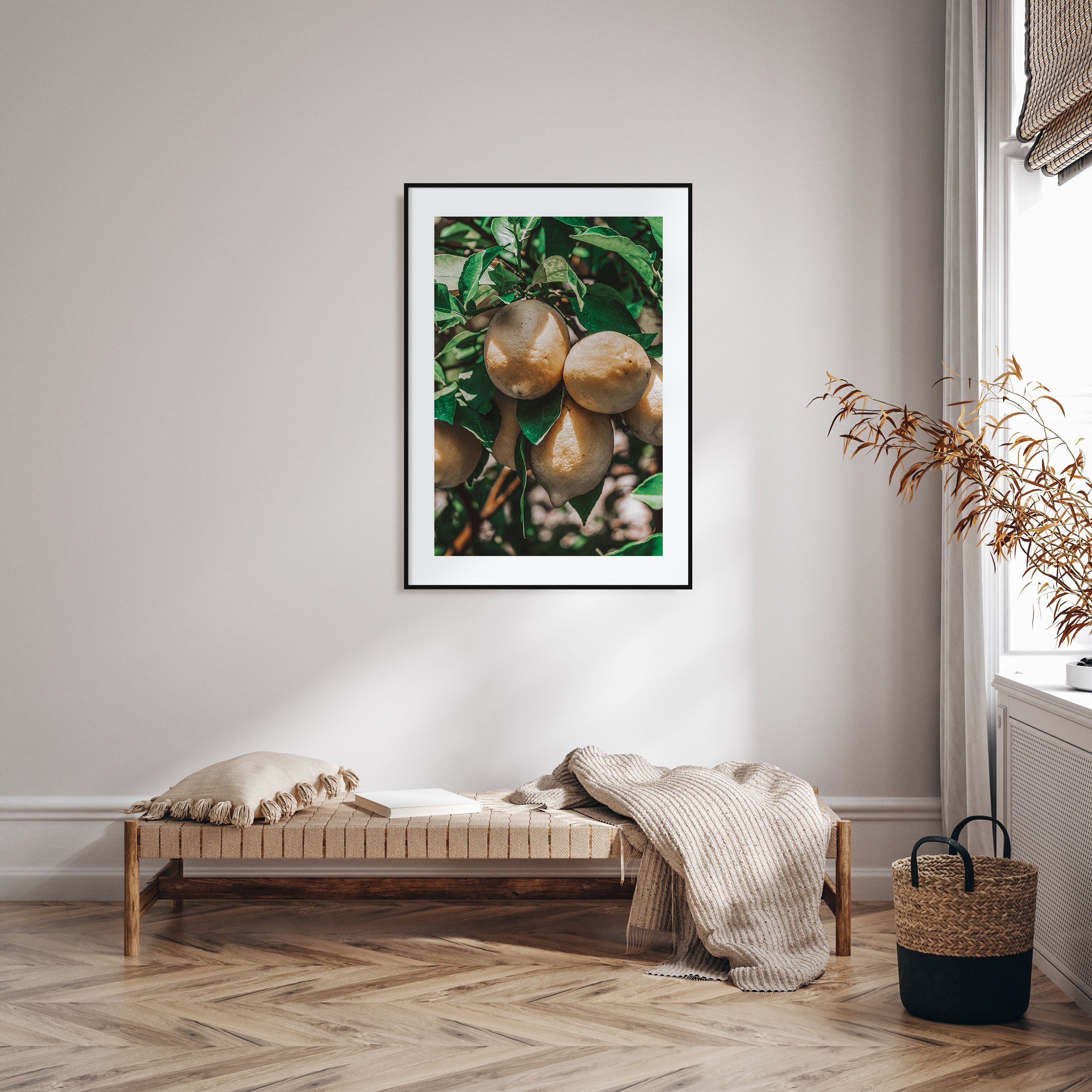 Lemon Tree Photo Color Poster