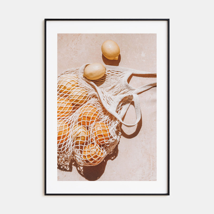 Lemons Photo Color No 1 Poster
