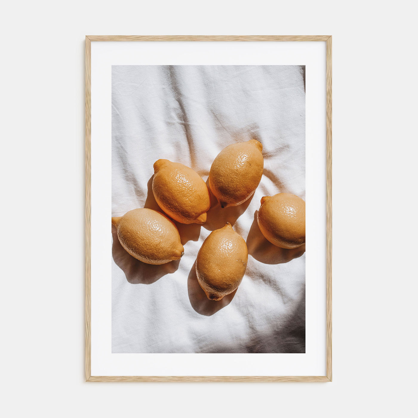 Lemons Photo Color No 2 Poster