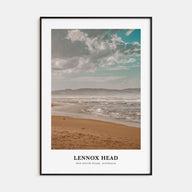 Lennox Head Portrait Color Poster
