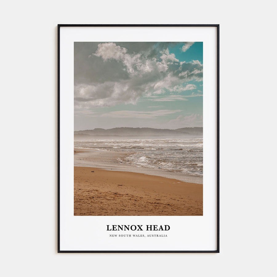 Lennox Head Portrait Color Poster