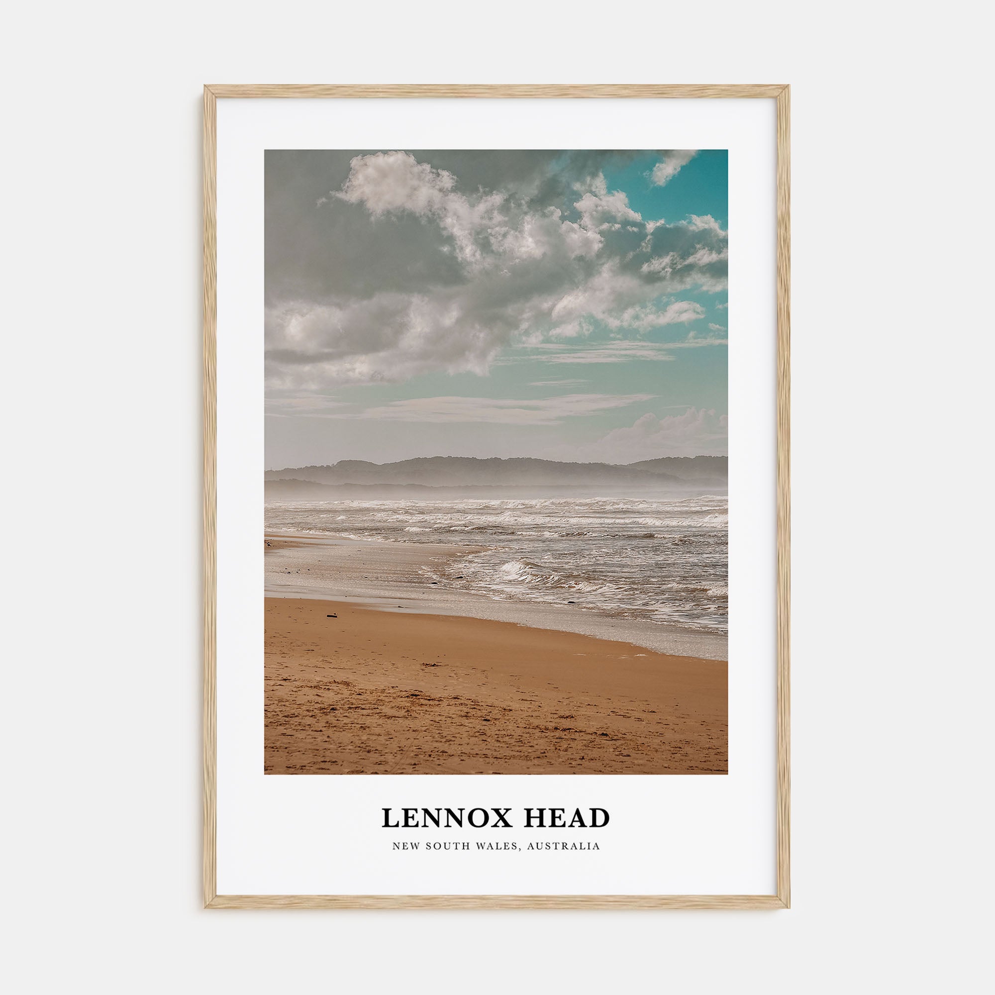 Lennox Head Portrait Color Poster