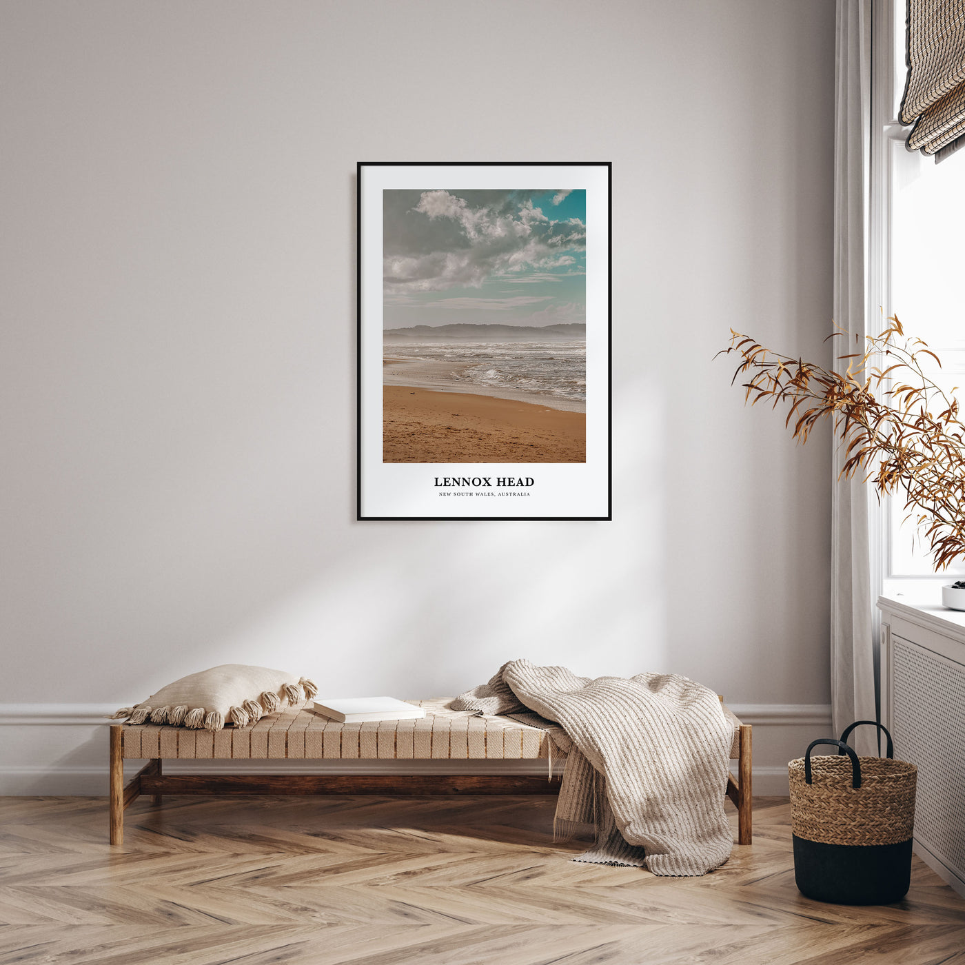 Lennox Head Portrait Color Poster