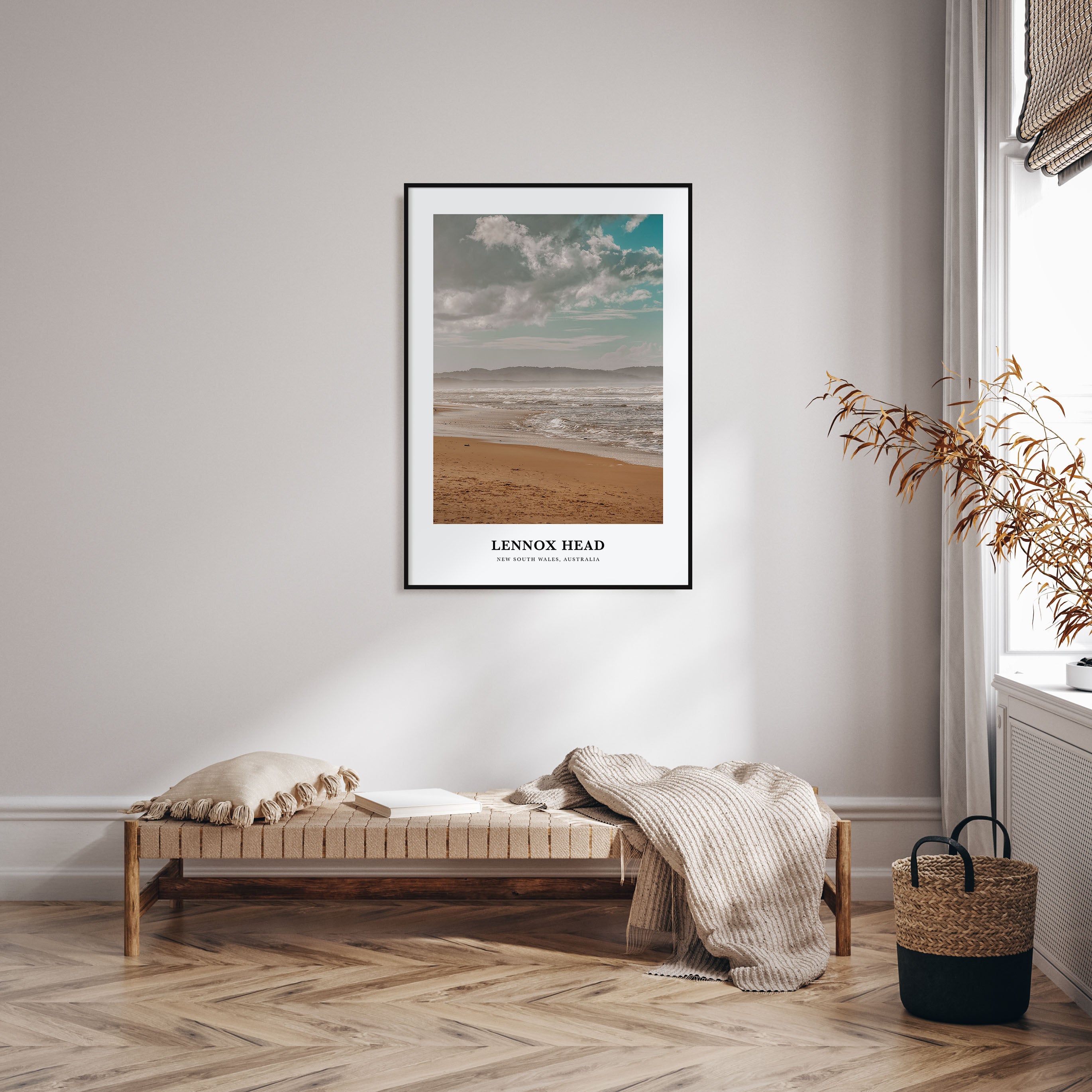 Lennox Head Portrait Color Poster