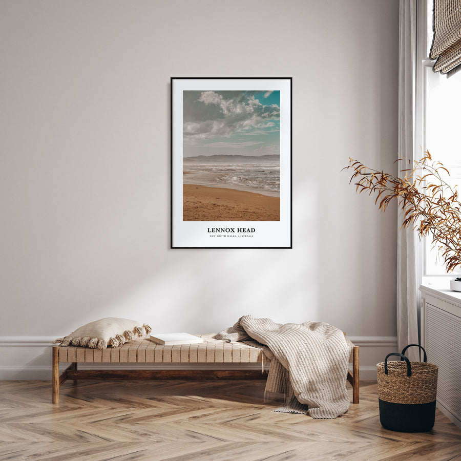 Lennox Head Portrait Color Poster