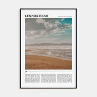 Lennox Head Travel Color Poster