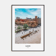 Leon, Spain Portrait Color No 1 Poster