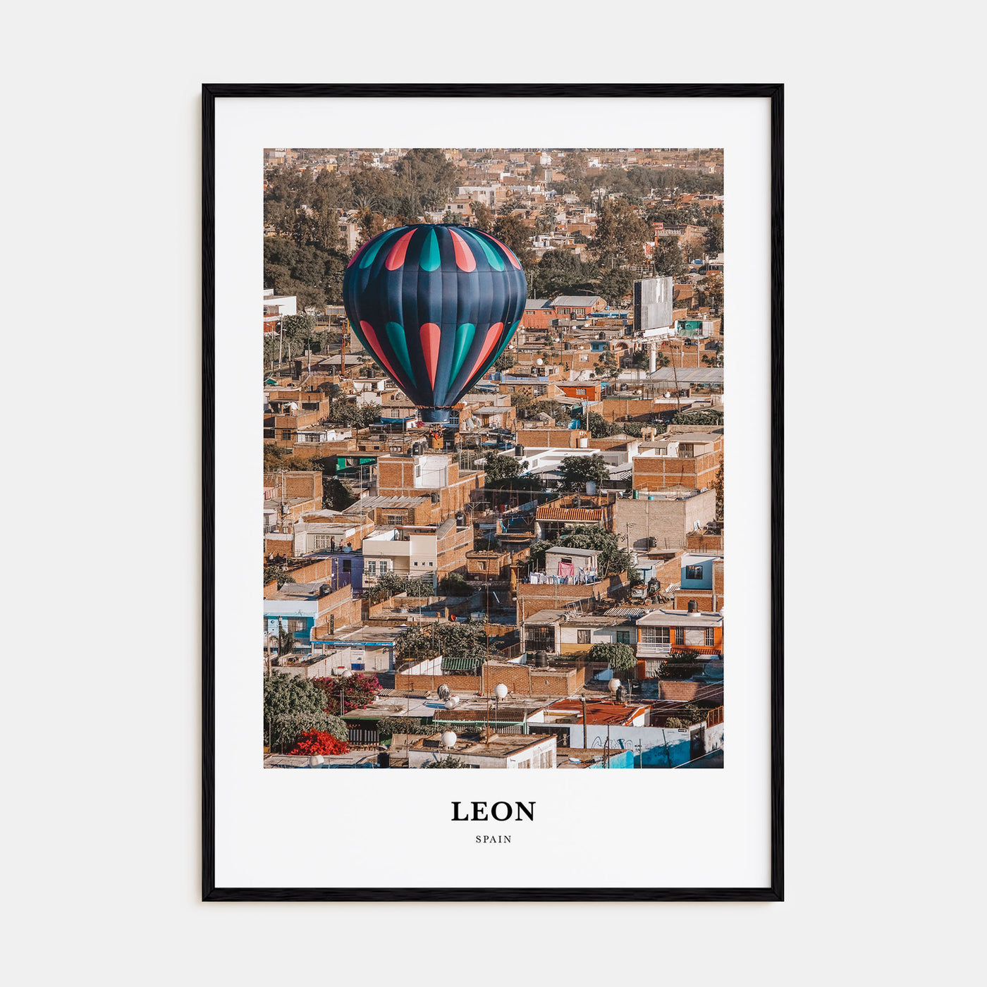 Leon, Spain Portrait Color No 2 Poster