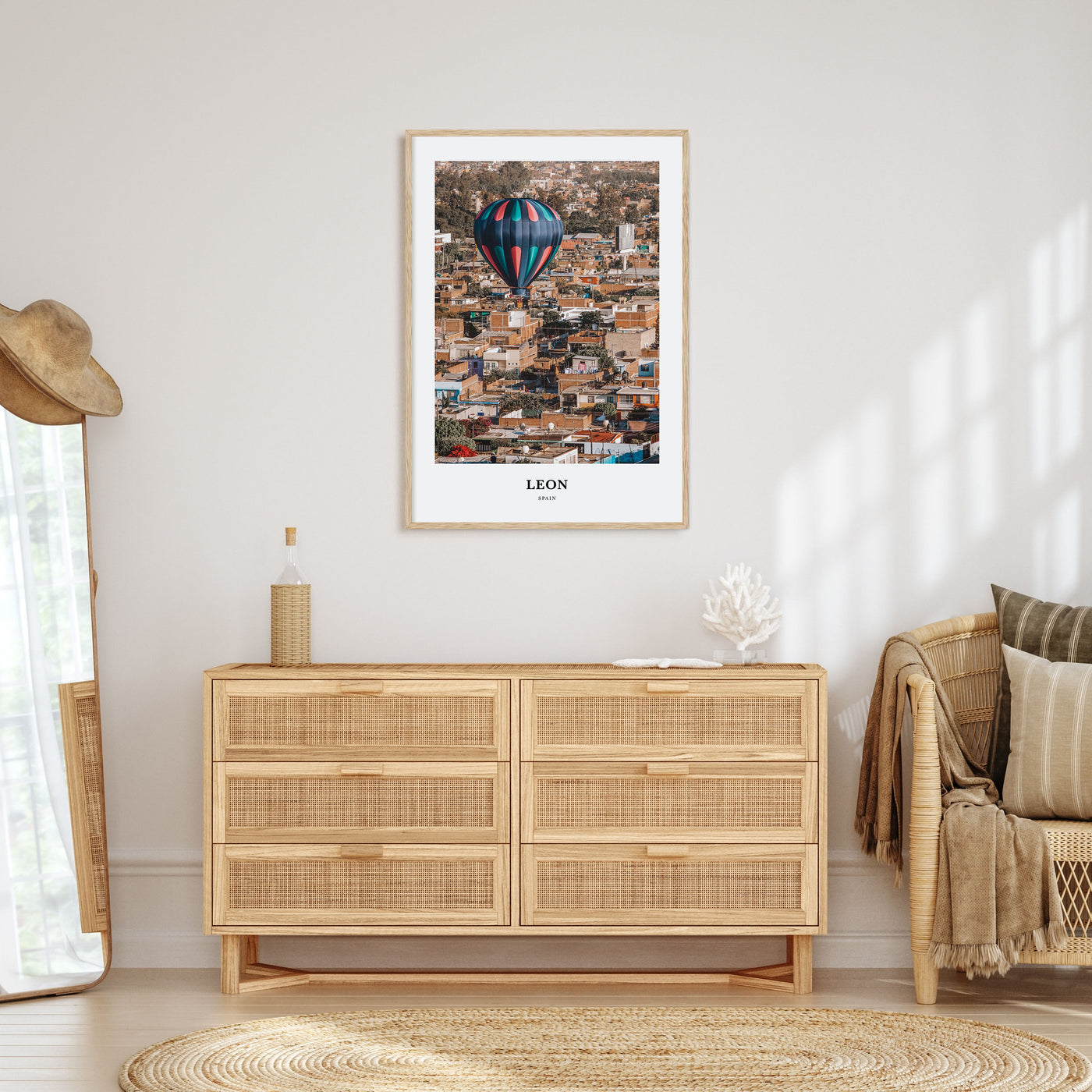 Leon, Spain Portrait Color No 2 Poster