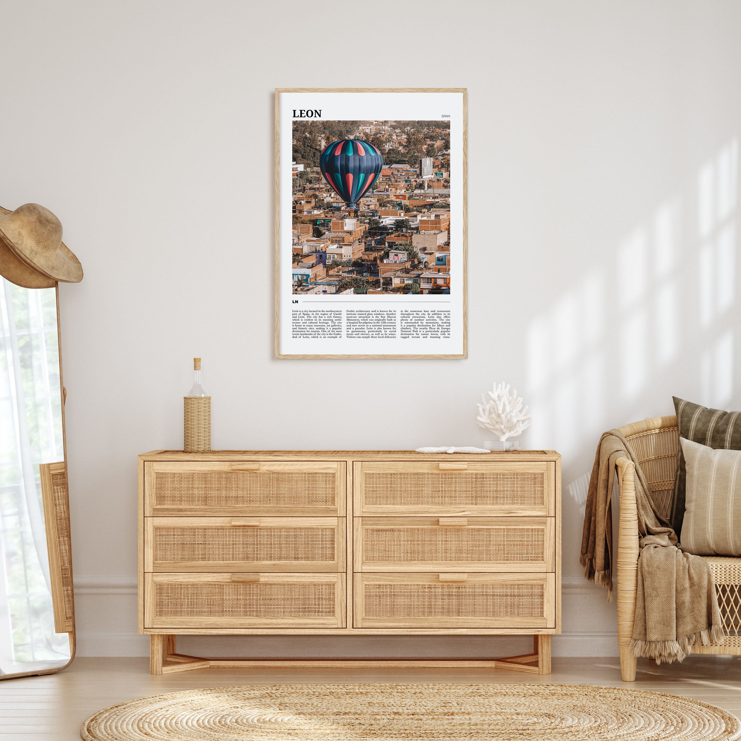 Leon, Spain Travel Color No 2 Poster