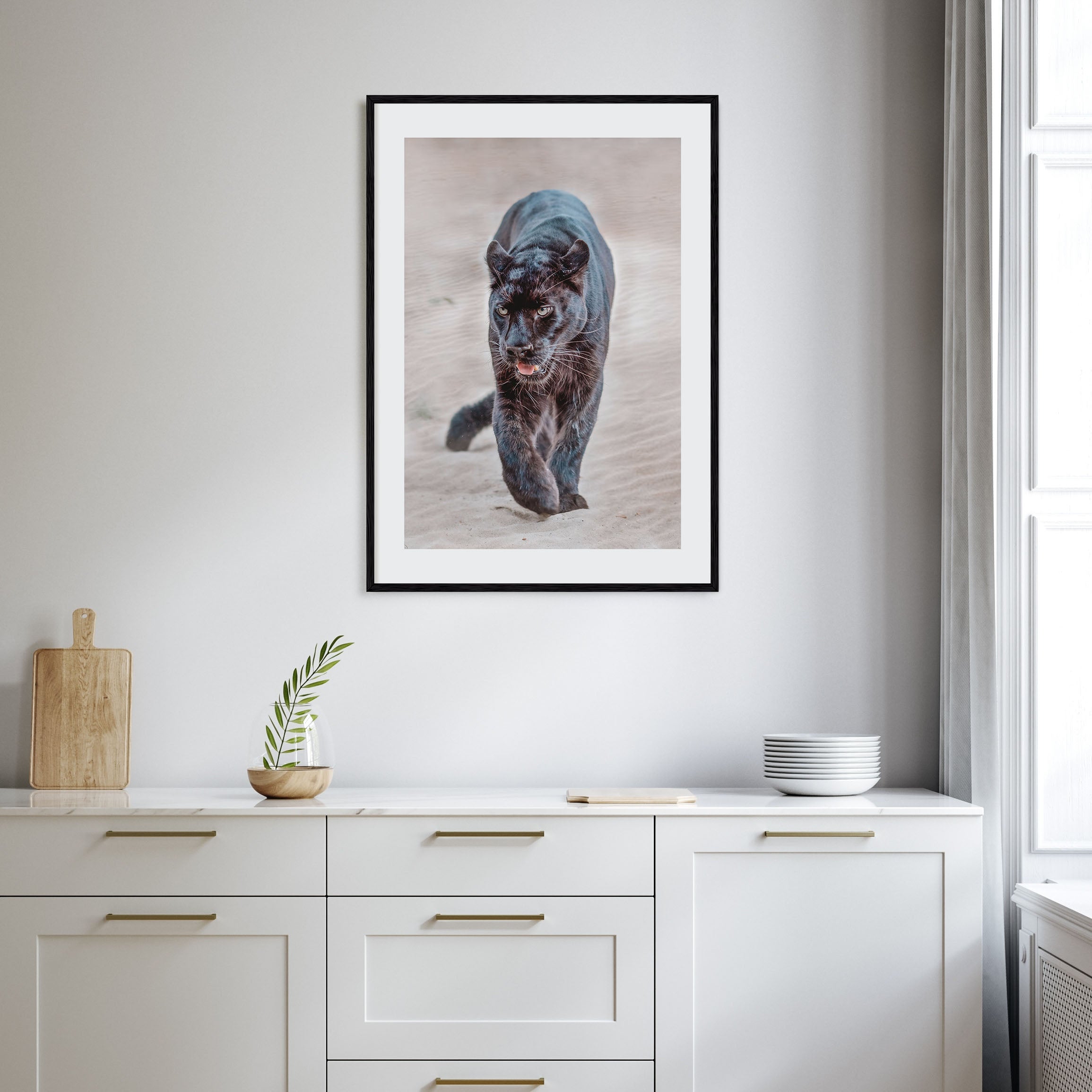 Leopard Photo Color No 1 Poster