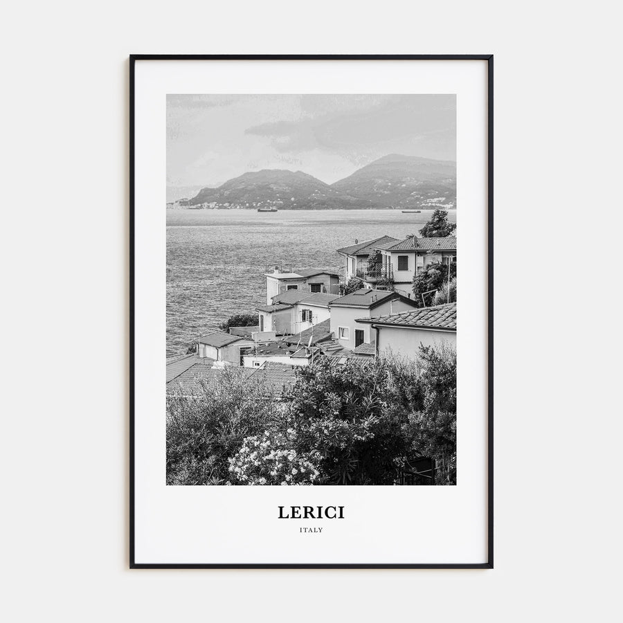 Lerici Portrait B&W Poster