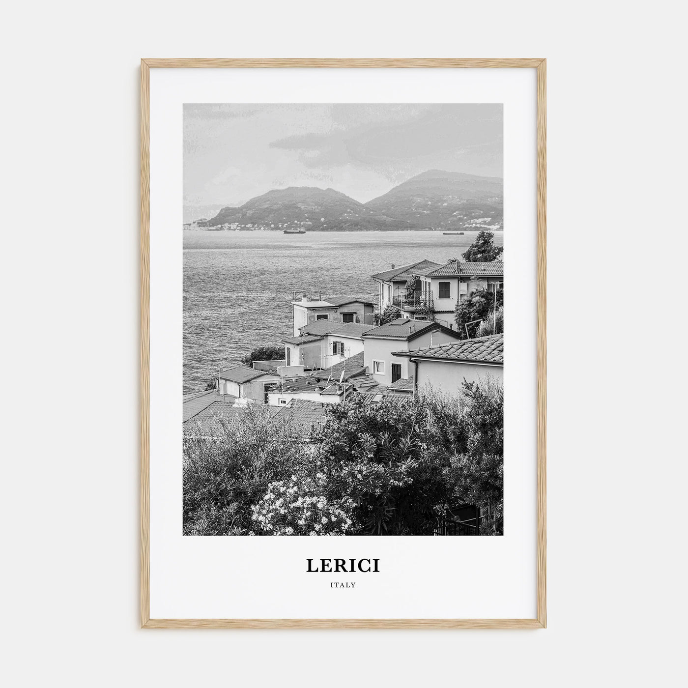 Lerici Portrait B&W Poster