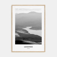 Lesotho Portrait B&W Poster