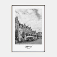 Leuven Portrait B&W No 1 Poster