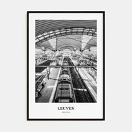 Leuven Portrait B&W No 2 Poster