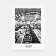 Leuven Portrait B&W No 2 Poster