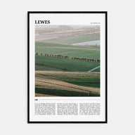 Lewes Travel Color Poster